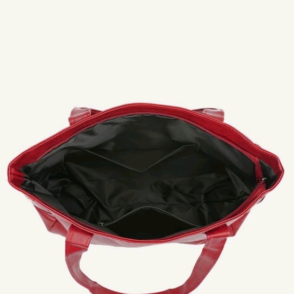Red tote - Picture 3 of 3
